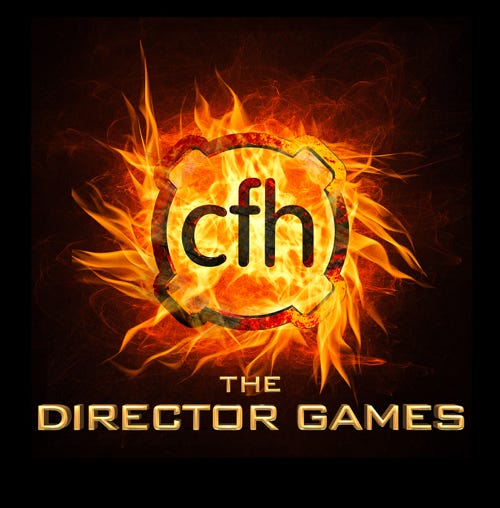 Spoof 'Hunger Games' style company logo