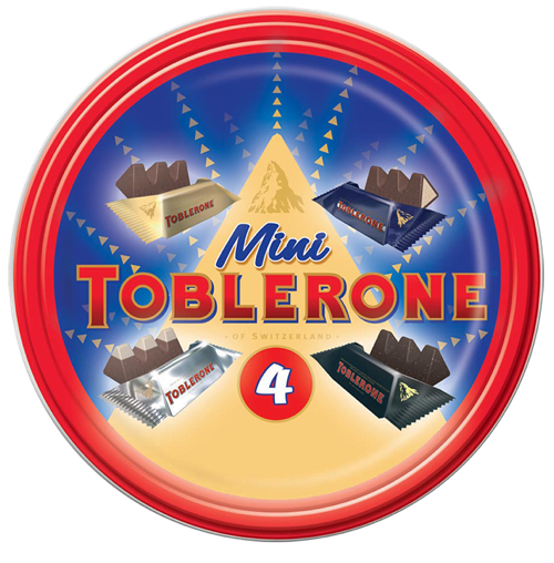 Toblerone tin design