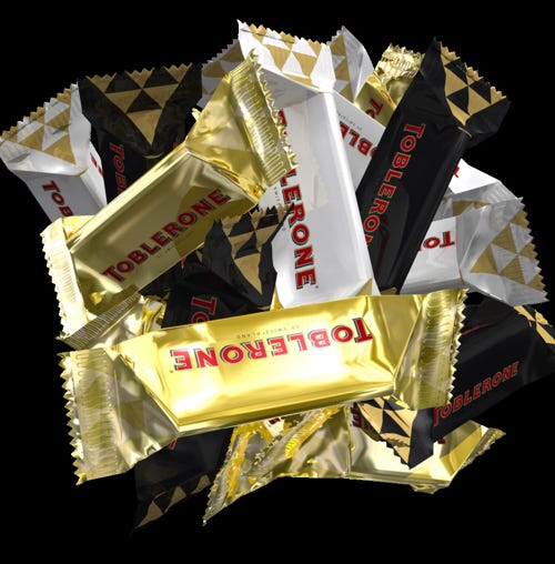 Toblerone minis visual